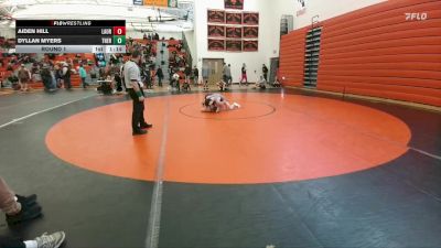 120B Round 1 - Aiden Hill, Laurel vs Dyllan Myers, Thermopolis