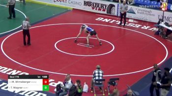 112 lbs Quarterfinal - Max Wirnsberger, Meadowbrook vs Trey Wagner, Northampton