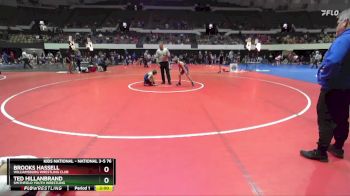 National 3-5 76 Cons. Round 3 - Brooks Hassell, Williamsburg Wrestling Club vs Ted Hillanbrand, Smithfield Youth Wrestling