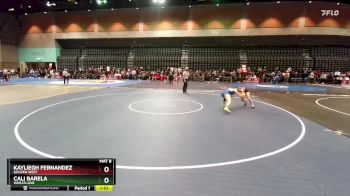 105 lbs Quarterfinal - Cali Barela, Wheatland vs Kayliegh Fernandez, Golden West