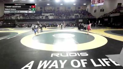 144 lbs Round Of 32 - Henry Gessford, Archbishop Spalding vs Philip Khalil, Episcopal (TX)