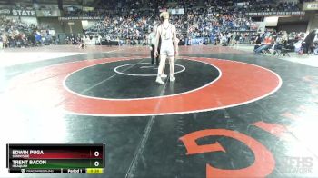 4A 165 lbs Cons. Round 1 - Trent Bacon, Issaquah vs Edwin Puga, Sunnyside