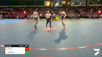 160-4A/3A 3rd Place Match - Lincoln Wendel, Springbrook vs Cole Kuhar, Urbana