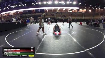 285 lbs Cons. Semi - Ashton Anderson, South Effingham vs JaQuavian Daniels, Colquitt County