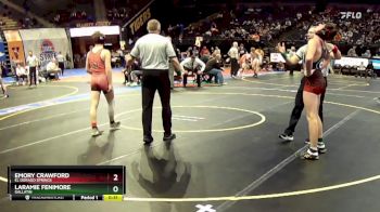 150 Class 1 lbs Cons. Round 2 - Emory Crawford, El Dorado Springs vs Laramie Fenimore, Gallatin