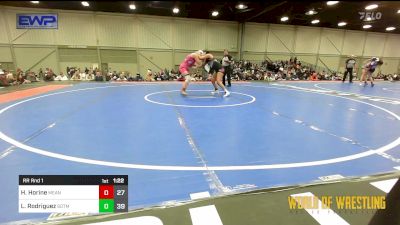 150 lbs Rr Rnd 1 - Hallie Horine, Mean Girls vs Laura Rodriguez, Sisters On The Mat Pink
