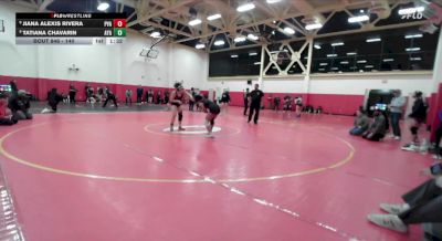 140 lbs Champ. Round 3 - Jiana Alexis Rivera, Paloma Valley vs Tatiana Chavarin, Ayala