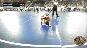 64 lbs Consi Of 16 #2 - Drew Lawson, Ponca City Wildcat Wrestling vs Jaxson Wright, Bartlesville Wrestling Club