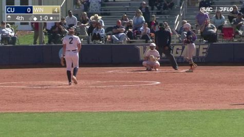Replay: Coker vs Wingate - DH | Mar 26 @ 3 PM