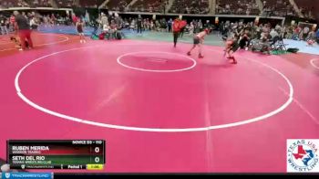 110 lbs Quarterfinal - Seth Del Rio, Texans Wrestling Club vs Ruben Merida, Warrior Trained