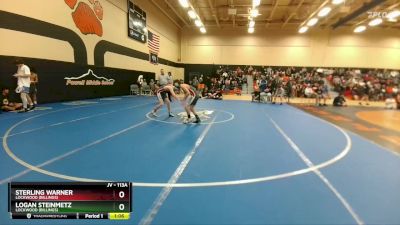 113A Round 1 - Sterling Warner, Lockwood (Billings) vs Logan Steinmetz, Lockwood (Billings)