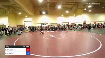 61 kg Consolation - Richard Treanor, West Point Wrestling Club vs Garrett Grice, MWC Wrestling Academy