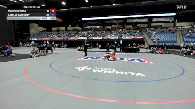 145 lbs Champ. Round 1 - Madison Diaz, Grand View vs Amelia Fawcett, Life