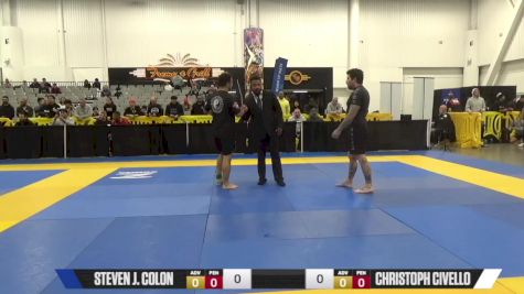 Christoph Civello vs Steven J. Colon 2024 World IBJJF Jiu-Jitsu No-Gi Championship