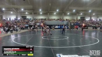 Girls 165 lbs Cons. Round 2 - Madison Newbern, Riverdale (Girls) vs Sunshine Ellis, Northwest (Girls)