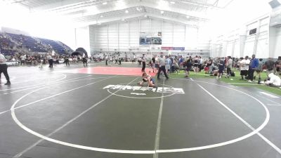 65 lbs Consolation - Anthony Mendez, Outlaws WC vs Jessie Kelly, Savage House WC