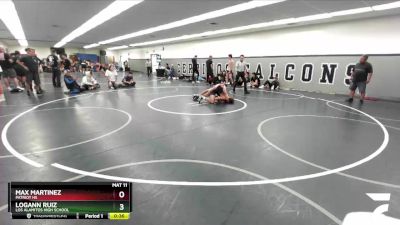 113 lbs Cons. Round 2 - Max Martinez, Patriot HS vs Logann Ruiz, Los Alamitos High School