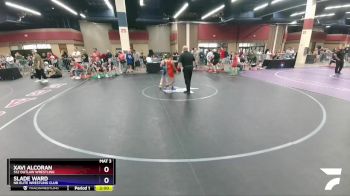 78 lbs Semifinal - Xavi Alcoran, 512 Outlaw Wrestling vs Slade Ward, NB Elite Wrestling Club