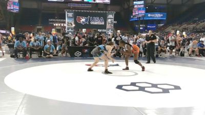 140 lbs Cons. Rd Of 16 - Kelice Luker, Oklahoma vs Ella Gregg, New York