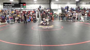 126 lbs Cons. Round 2 - Greg Vrooman, Douglas vs Dylan Miller, South