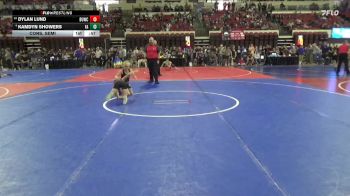 78 lbs Cons. Semi - Dylan Lund, Big Game Wrestling Club MT vs Kamdyn Showers, Falls Academy