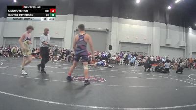 136 lbs Champ. Round 1 - Hunter Patterson, Ohana vs Aiden Overton, Tough House Wrestling Club