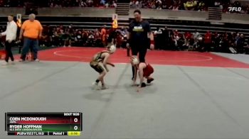 50 lbs Semifinal - Ryder Hoffman, NLS (New London/Spicer) vs Coen McDonough, ANML