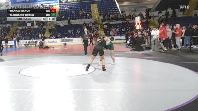 145 lbs 5th Place - Danica Manon, Greater Lawrence vs Margaret Braun, Nashoba