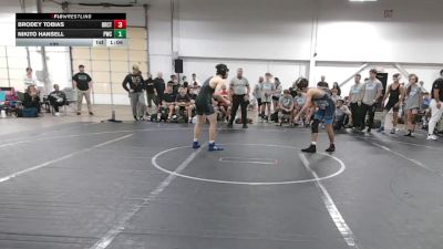 132 lbs Round 1 (4 Team) - Brodey Tobias, Bearcats vs Nikito Hansell, Precision WC