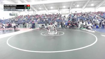120 lbs Cons. Round 2 - Mathew Harris, Payson vs Kalder Welcker, Skyridge