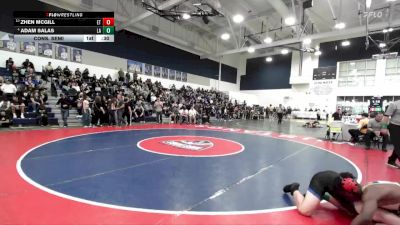 150 lbs Cons. Semi - Adam Salas, Los Alamitos vs Zhen McGill, El Toro