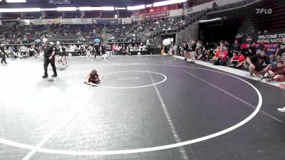 64 lbs Final - Kal Thompson, Combative Sports vs Brady Boles, Mustang Bronco Wrestling Club