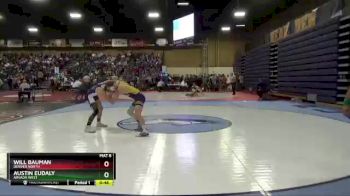 132 lbs Cons. Round 2 - Austin Eudaly, Arvada West vs Will Bauman, Denver North