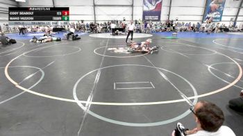 132 lbs Rr Rnd 3 - Zachary Sherman, Yeti: Special Forces vs Steven Perez, Triumph Maize