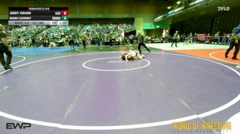 147 lbs 7th Place - Abbiy Grund, Aloha vs Madi Looney, Sweet Home