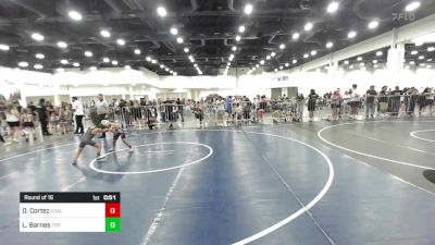 62 lbs Round Of 16 - Diego Cortez, Coalinga Roughnecks vs Lucas Barnes, Top Rank