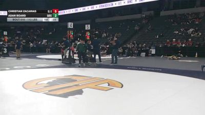 113 lbs Consi Of 32 #2 - Christian Zacarias, El Camino Real (LA) vs Adan Board, Garces (CS)