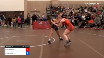 53 kg Round Of 32 - Isabella Burnworth, Team Texas vs Jazmin Mercado, Team Washington