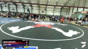 165 lbs Cons. Round 6 - Jonah Orndorff, WA vs Kash Cobb, ID