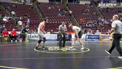 285 lbs First Round - Kurtis Crossman, Easton Area vs Dean Bechtold, Owen J. Roberts