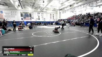 105 lbs Champ. Round 3 - Kayla Pablo, Cypress vs Isabel Valenzuela, Esperanza