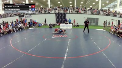 100 lbs Isabella Cullen, Missouri vs Olivia Maya Felix, California