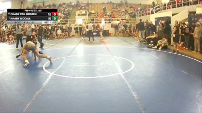 167 lbs Champ. Round 1 - Chase Van Oosten, Pleasant vs Khary Mccall, Springboro Wrestling