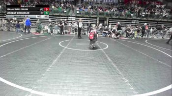 57 lbs Round Of 16 - George Wasilewski, Belvidere Braves vs Peder Sarsten, F.l.o.w.