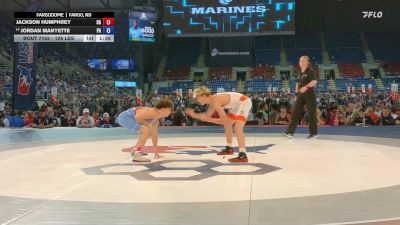 126 lbs Champ. Rd Of 32 - Jackson Humphrey, CA vs Jordan Manyette, PA