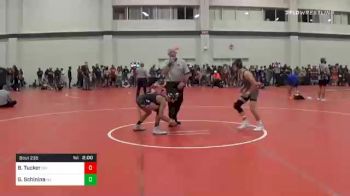 105 lbs Prelims - Brogan Tucker, OH vs Gino Schinina, NJ