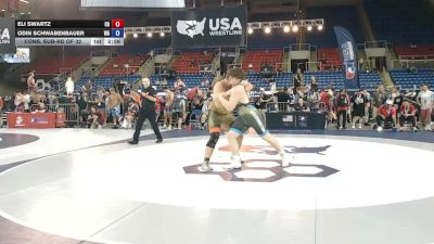 285 lbs Cons. Sub-rd Of 32 - Eli Swartz, California vs Odin Schwabenbauer, Washington