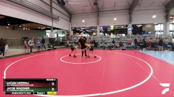 92 lbs Round 3 - Lucian Ukperaj, All American Wrestling Club vs Jacob Wagoner, All American Wrestling Club