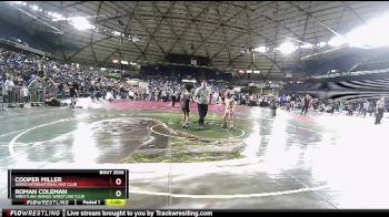 82 lbs 3rd Place Match - Roman Coleman, Wrestling Rhinos Wrestling Club vs Cooper Miller, Askeo International Mat Club