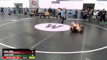 149 lbs Champ. Round 2 - Noah Kemp, Interior Grappling Academy vs Axel Tibbe, Mid Valley Wrestling Club